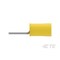 Te Connectivity Fork Terminal, #6 Stud Size, 10 AWG, 300 V, Nylon Insulated, Yellow 52941-1 - alternate 5